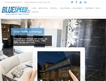 Tablet Screenshot of bluespeedav.com